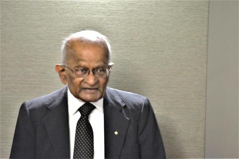 Dr. Ramakumar honored for 50 years as OSU Faculty